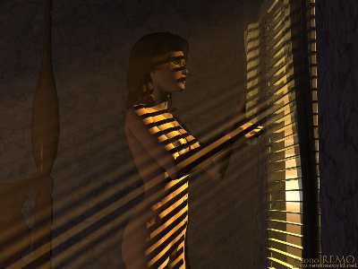 Believing she had dreamed of the roar of his bike,